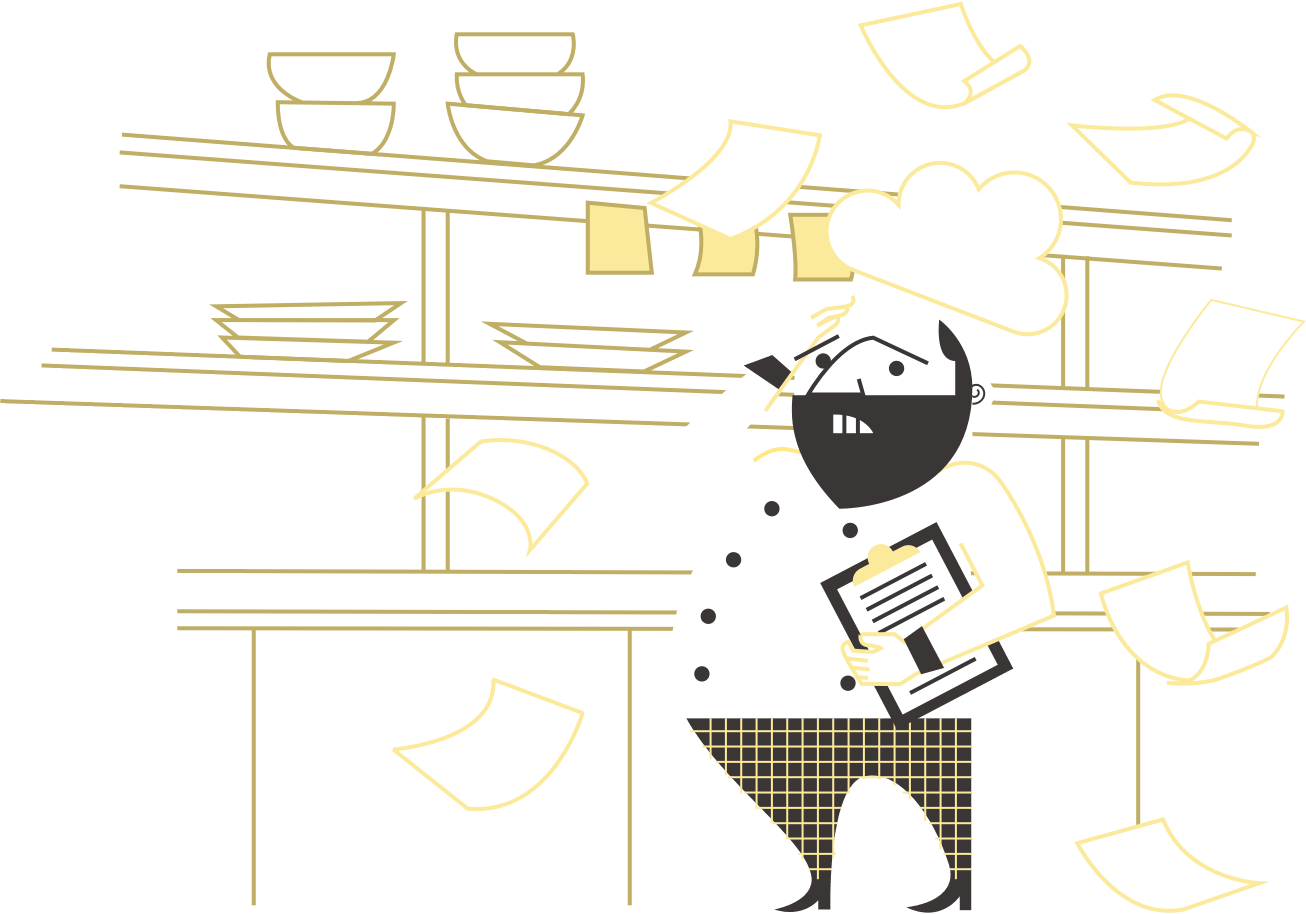 Orderly's restaurant purchasing app will keep your kitchen organized.